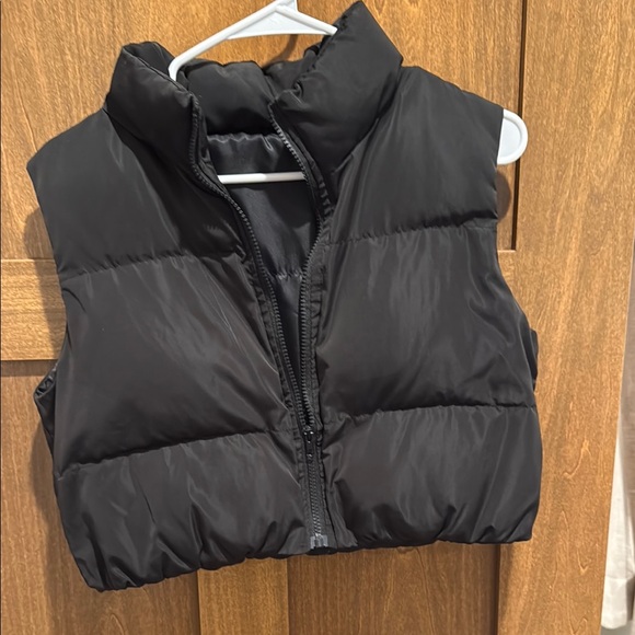 Jackets & Blazers - Black Puffer Vest
